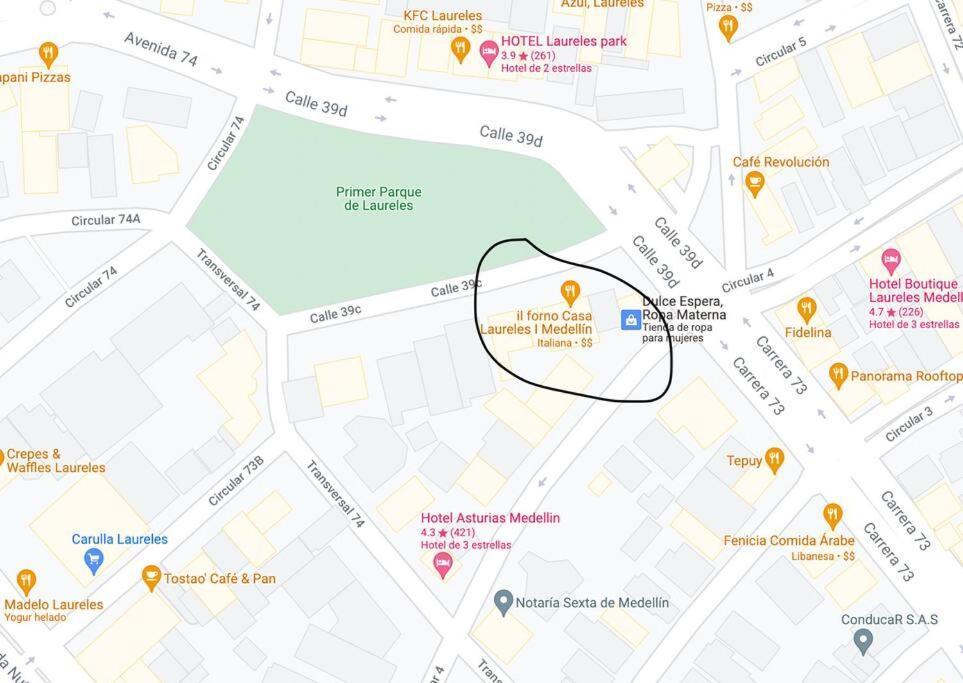 Prime Laureles Location With Air Conditioning Medellín Extérieur photo